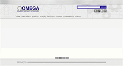 Desktop Screenshot of omegaindustrial.com.br