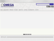 Tablet Screenshot of omegaindustrial.com.br